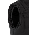 Gilet multi-poches matelassé en polyester 220 g/m² Velilla couleur noir cinquième vue