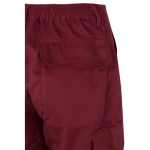 Pantalon de travail coton et polyester réfléchissant 210 g/m² Velilla couleur bordeaux sixième vue
