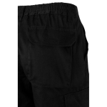 Pantalon de travail coton et polyester réfléchissant 210 g/m² Velilla couleur noir sixième vue