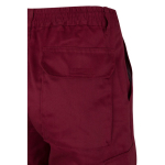 Pantalon de travail unisexe en coton et polyester 210 g/m² Velilla couleur bordeaux sixième vue
