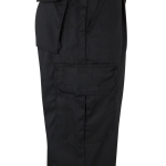Pantalon de travail unisexe en coton et polyester 210 g/m² Velilla couleur noir cinquième vue