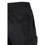 Pantalon de travail unisexe en coton et polyester 210 g/m² Velilla couleur noir sixième vue