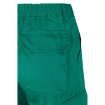 Pantalon de travail unisexe en coton et polyester 210 g/m² Velilla couleur vert sixième vue