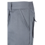 Pantalon de travail en sergé en coton et polyester 200 g/m² Velilla couleur gris sixième vue