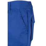 Pantalon de travail en sergé en coton et polyester 200 g/m² Velilla couleur bleu roi sixième vue