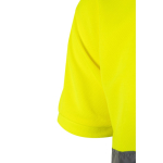 Polo de travail extra large à manches courtes polyester 160 g/m² Velilla couleur vert sixième vue