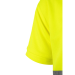 Polo de travail extra large à manches courtes polyester 160 g/m² Velilla couleur vert militaire sixième vue