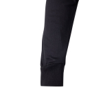 Polo de travail à manches longues avec réfléchissants 160 g/m² Velilla couleur noir Huitième vue