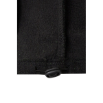 Veste polaire de travail unisexe avec réfléchissants 280 g/m² Velilla couleur noir cinquième vue