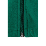 Veste polaire de travail unisexe avec réfléchissants 280 g/m² Velilla couleur vert cinquième vue