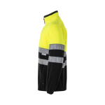 Veste softshell réfléchissante polyester et élasthanne 280 g/m² Velilla couleur noir troisième vue