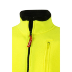 Veste softshell réfléchissante polyester et élasthanne 280 g/m² Velilla couleur noir Huitième vue