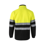Veste softshell réfléchissante polyester et élasthanne 280 g/m² Velilla couleur noir