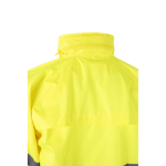 Habit de pluie de travail polyester réfléchissant 130 g/m² Velilla couleur jaune fluorescent cinquième vue