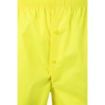 Habit de pluie de travail polyester réfléchissant 130 g/m² Velilla couleur jaune fluorescent Huitième vue