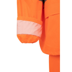 Habit de pluie de travail polyester réfléchissant 130 g/m² Velilla couleur orange fluorescent Septième vue