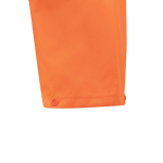 Habit de pluie de travail polyester réfléchissant 130 g/m² Velilla couleur orange fluorescent Neuvième vue