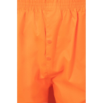 Habit de pluie de travail polyester réfléchissant 130 g/m² Velilla couleur orange fluorescent Dixième vue