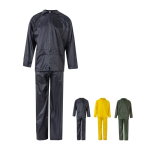 Habit de pluie de travail deux pièces polyester enduit 225 g/m² Velilla diverses couleurs