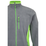 Veste polaire unisexe de travail en polyester 220 g/m² Velilla couleur vert sixième vue