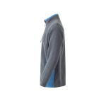 Veste polaire unisexe de travail en polyester 220 g/m² Velilla couleur bleu ciel troisième vue