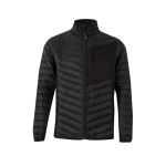 Veste matelassée tissu extensible sur plusieurs zones 265 g/m² Velilla couleur noir deuxième vue