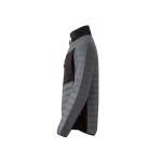Veste matelassée tissu extensible sur plusieurs zones 265 g/m² Velilla couleur gris troisième vue