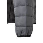 Veste matelassée tissu extensible sur plusieurs zones 265 g/m² Velilla couleur gris Huitième vue