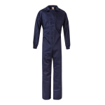 Combinaison de travail coton polyester fermeture éclair 200 g/m² Velilla couleur bleu deuxième vue