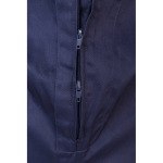 Combinaison de travail coton polyester fermeture éclair 200 g/m² Velilla couleur bleu cinquième vue