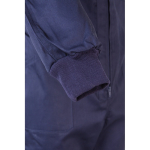 Combinaison de travail coton polyester fermeture éclair 200 g/m² Velilla couleur bleu sixième vue