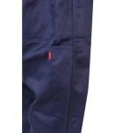 Combinaison de travail coton polyester fermeture éclair 200 g/m² Velilla couleur bleu Septième vue
