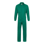 Combinaison de travail coton polyester fermeture éclair 200 g/m² Velilla couleur vert deuxième vue