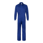 Combinaison de travail coton polyester fermeture éclair 200 g/m² Velilla couleur bleu roi deuxième vue