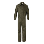 Combinaison de travail coton polyester fermeture éclair 200 g/m² Velilla couleur vert militaire deuxième vue