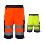 Bermuda de travail couleurs vives élément réfléchissant 210 g/m² Velilla diverses couleurs