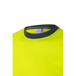T-shirt de travail et éléments réfléchissants polyester 140 g/m² Velilla couleur gris cinquième vue