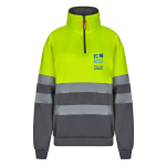 Pull de travail en polyester avec tissu polaire 300 g/m² Velilla avec zone d'impression