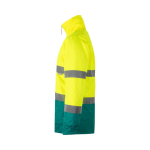 Parka de travail en polyester. éléments réfléchissants 190 g/m² Velilla couleur vert troisième vue