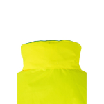 Parka de travail en polyester. éléments réfléchissants 190 g/m² Velilla couleur vert Neuvième vue