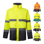 Parka de travail en polyester. éléments réfléchissants 190 g/m² Velilla diverses couleurs