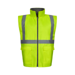 Parka de travail 4 en 1 en polyester enduit PU 180 g/m² Velilla couleur gris Septième vue