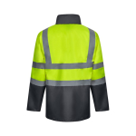 Parka de travail 4 en 1 en polyester enduit PU 180 g/m² Velilla couleur gris
