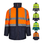 Parka de travail 4 en 1 en polyester enduit PU 180 g/m² Velilla diverses couleurs