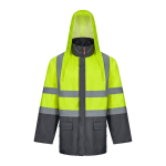 Parka de travail 4 en 1 en polyester extra grande 180 g/m² Velilla couleur gris cinquième vue