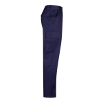 Pantalon en coton et polyester avec taille élastique 190 g/m² Velilla couleur bleu quatrième vue