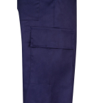 Pantalon en coton et polyester avec taille élastique 190 g/m² Velilla couleur bleu cinquième vue