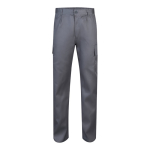 Pantalon en coton et polyester avec taille élastique 190 g/m² Velilla couleur gris deuxième vue