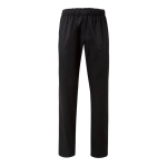 Pantalon unisexe en coton et polyester taille élastique 190 g/m² Velilla couleur noir
