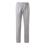 Pantalon unisexe en coton et polyester taille élastique 190 g/m² Velilla couleur gris clair